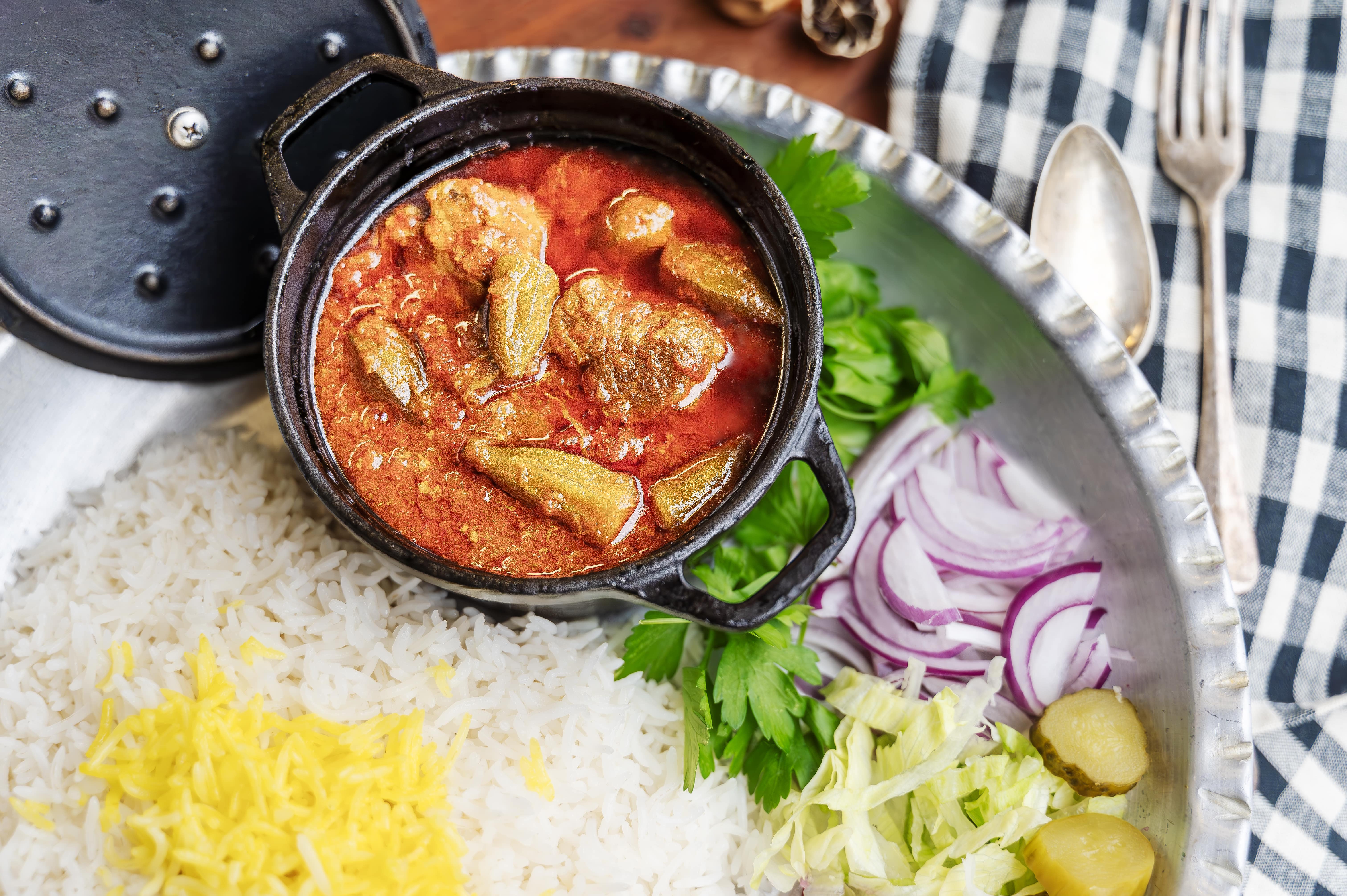 Okra stew sam's master grill